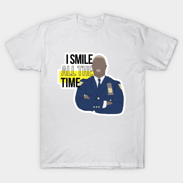 Brooklyn 99 Captain Holt T-Shirt by EllaPhanta